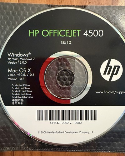 Disco software officejet - hp,